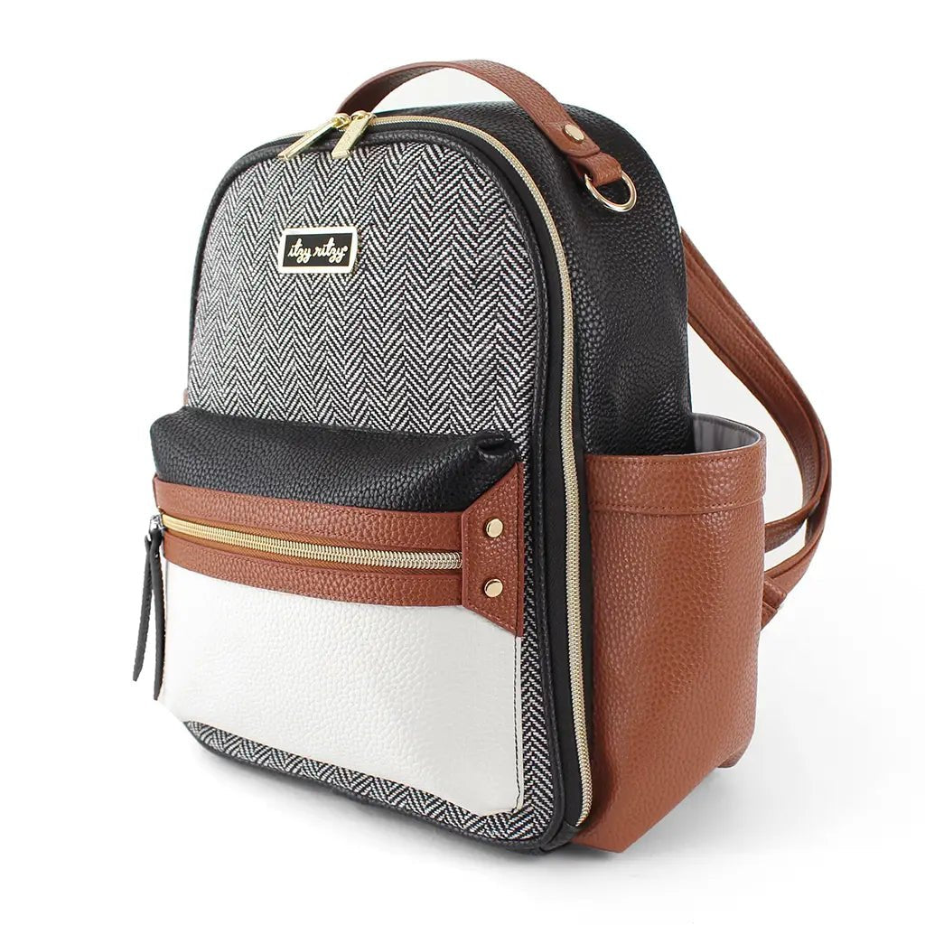 Coffee & Cream Itzy Mini™ Diaper Bag Backpack Itzy Ritzy